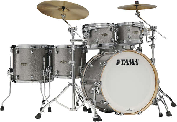 Tama WBR52RZS-SSS - Starclassic Walnut/Birch Studio 22" Rauchiges Silber mit Glitzereffekt