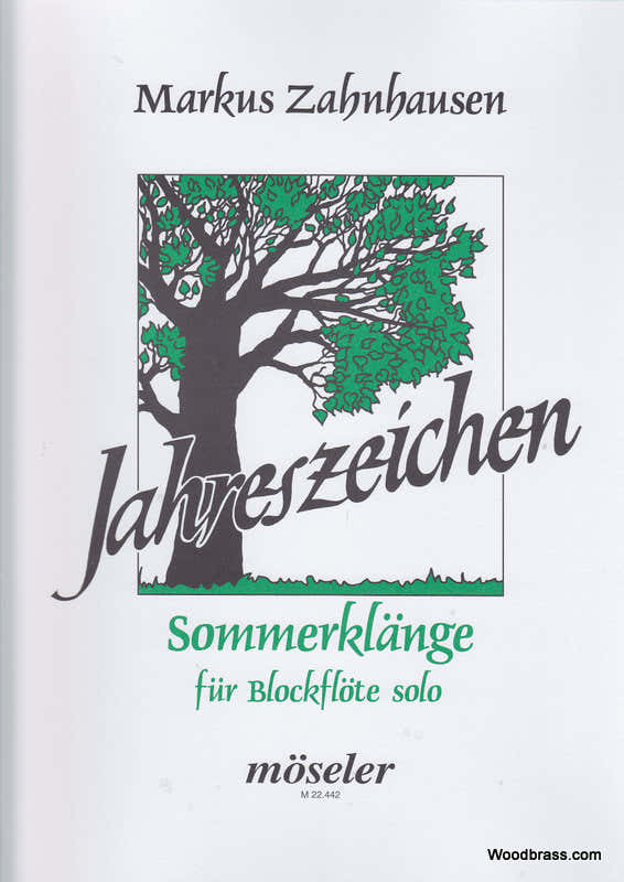 Zahnhausen M. - Jahreszeichen N° 2 (sommerklange) - Blockflöte