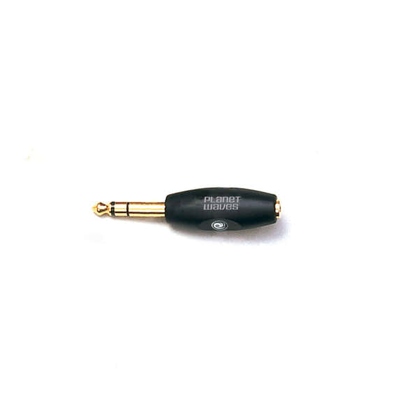 D'ADDARIO 1/8 Inch weiblicher Stereo- auf 1/4 Inch männlicher Stereo-Adapter