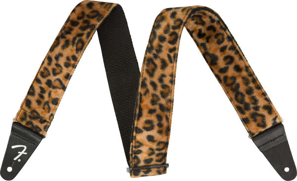 Fender WILD LEOPARD PRINT STRAP 2"