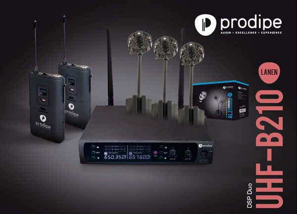 Prodipe Set UHF DSP Duo AL21