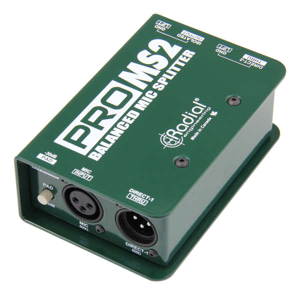 Radial PRO MS2 MICROPHONE SPLITTER