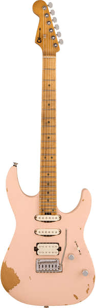 Charvel Pro-Mod Signature Rick Graham DK24 2PT CM Abgenutztes Muschelrosa
