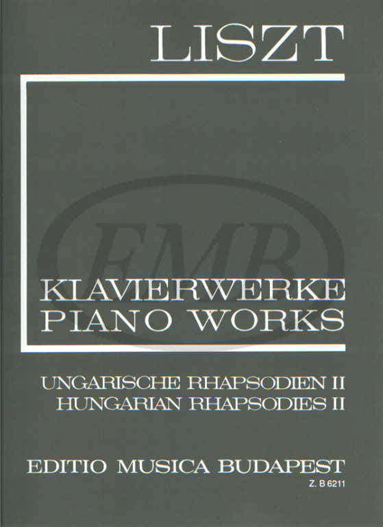 Liszt Franz - Rhapsodies Hongroises Vol.2 N°1-19 - Piano