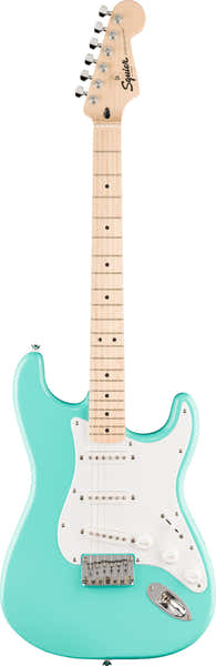 Squier Stratocaster SSS SONIC MN Meeresschaumgrün