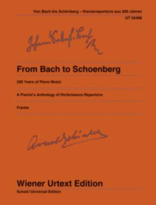 FROM BACH TO SCHOENBERG - 200 YEARS OF PIANO MUSIC