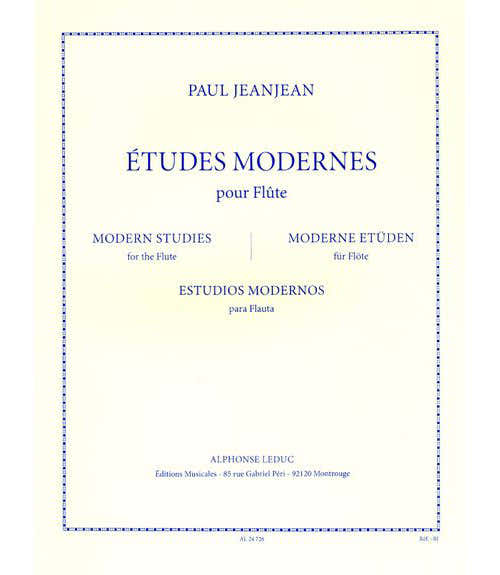 JEANJEAN PAUL - JEANJEAN - ETUDES MODERNES