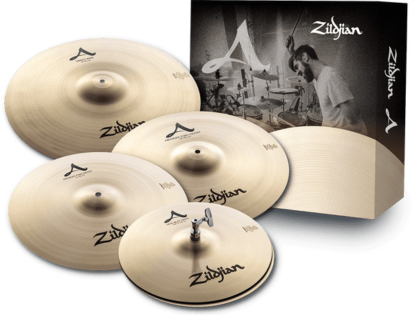 Zildjian A391 SET 14"/16"/21" + CRASH 18" KOSTENLOS