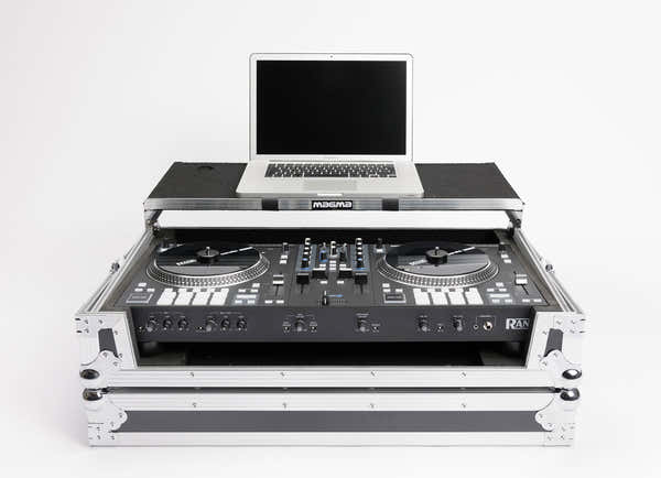 Magma Arbeitsstation für DJ-Controller One Schwarz/Silber