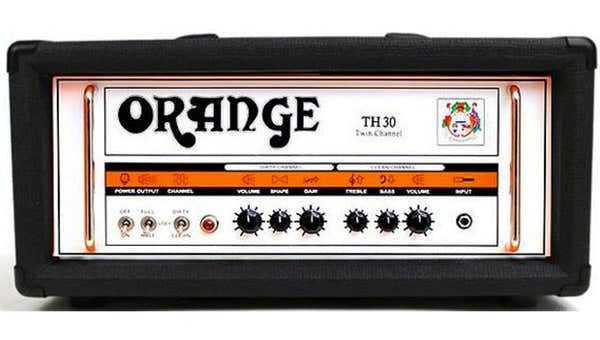 Thunder 30W Gitarrenkopf 2 Kanäle Schwarz