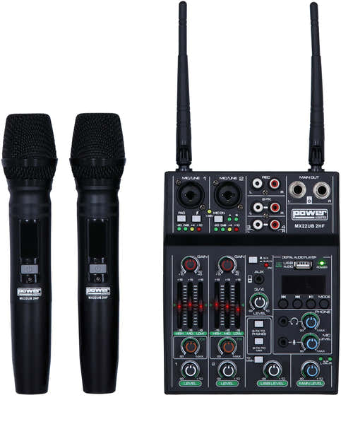 Power Acoustics Accessoires Mx 22 Ub 2Hf