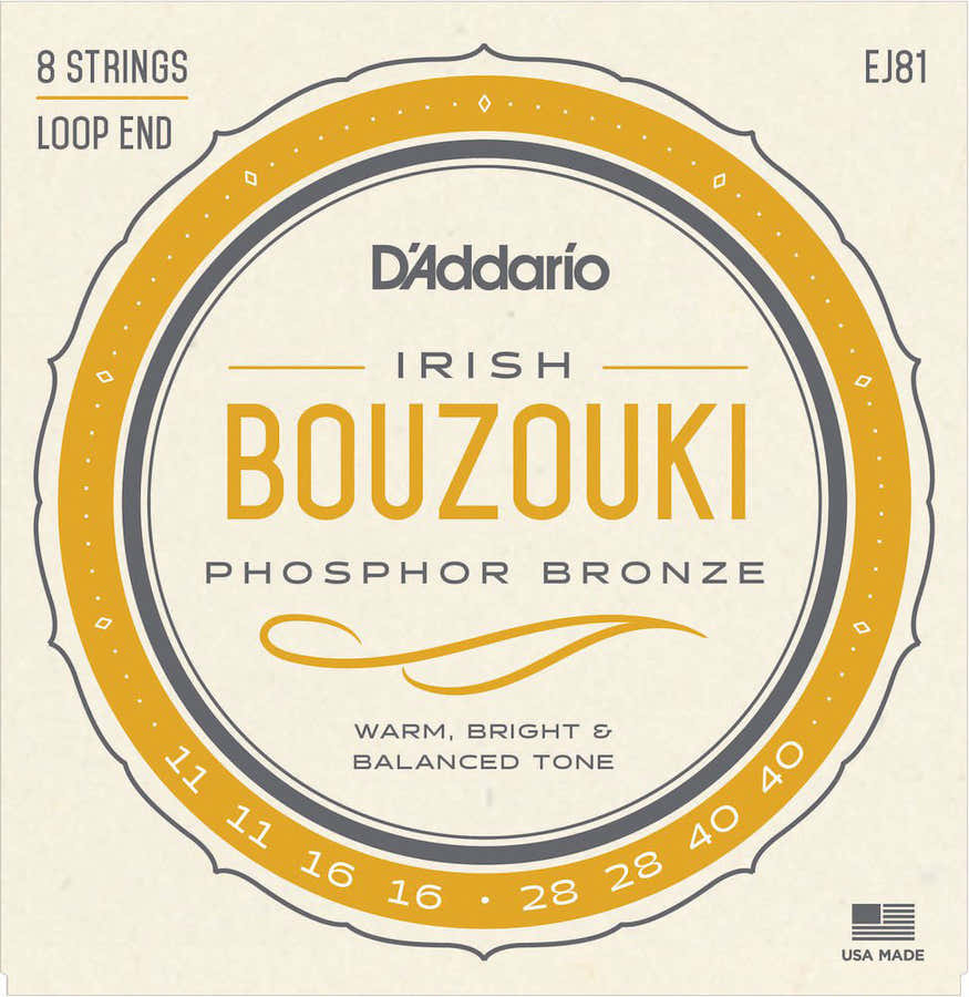 EJ81 Saiten für irische Bouzouki