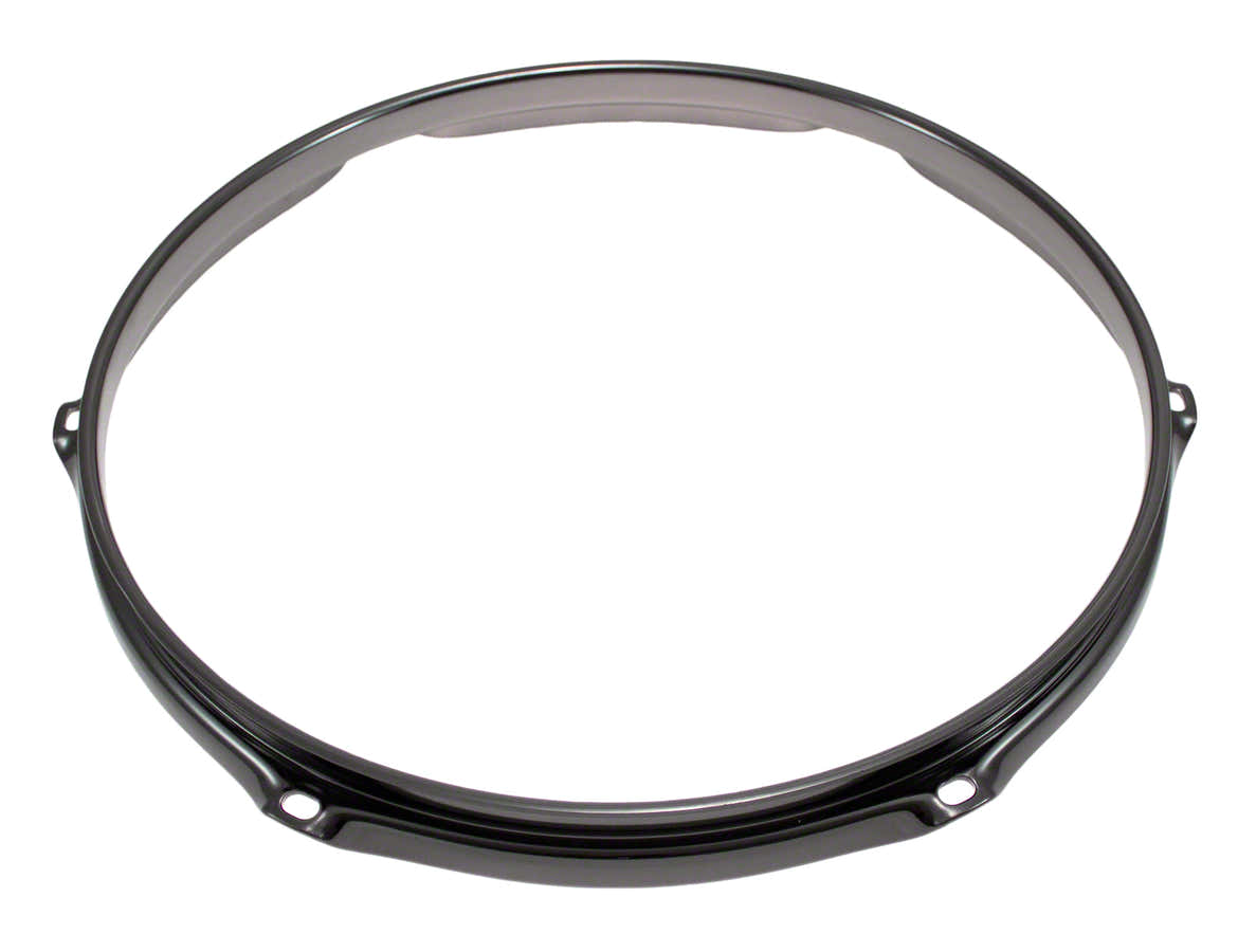 H23-10-6BK - 10" SPANNREIFEN 6-LOCH SCHWARZE SUPER DREIFACHE FLANSCH 2.3MM