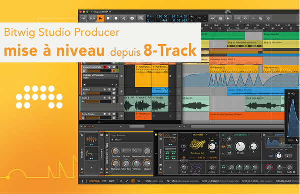 Bitwig Studio-Produzent Erweiterung 8-Spur
