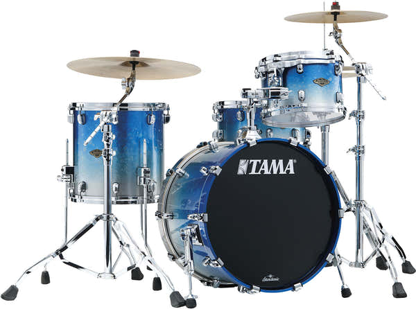Tama Starclassic Walnut/birch Fusion 20 Geschmolzener Blau-Eis-Verlauf