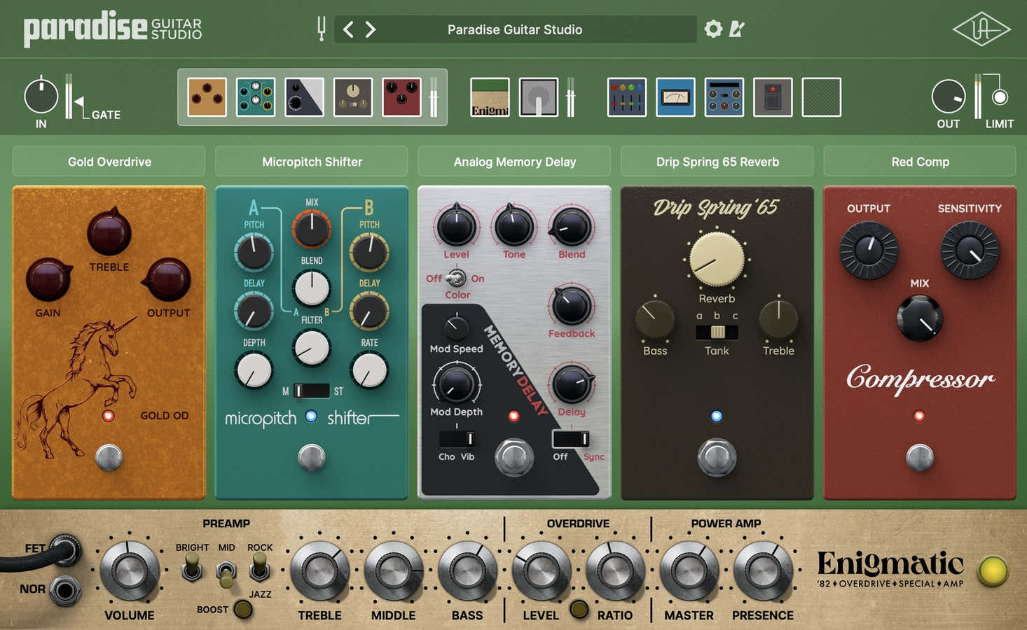 UAD Paradise Gitarrenstudio