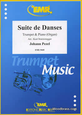 PEZEL J.C. - SUITE DE DANSES - TROMPETTE & PIANO