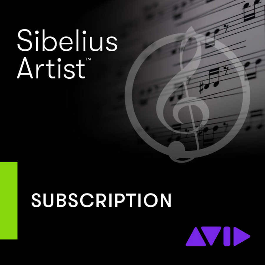 Sibelius Artist-Abonnement 1Y