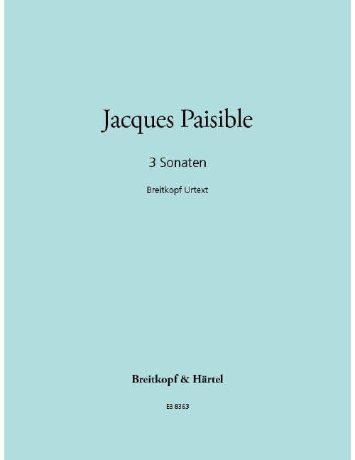 Paisible - 3 Sonatas