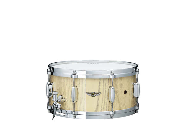 Tama STAR WALNUT 14X6.5 SNARE DRUM ANTIQUE WHITE JAPANESECHESTNUT