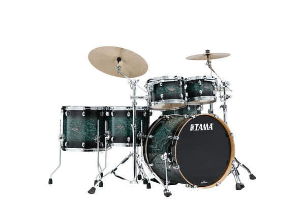 STARCLASSIC PERFORMER 5-PIECE SHELL PACK WITH 22" BASS DRUM MOLTEN STEEL BLUE BURST
