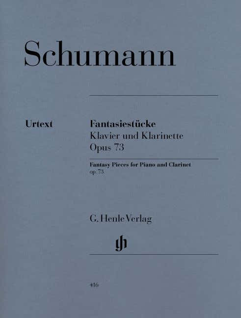Schumann R. - Fantasiestücke für Klavier und Klarinette (oder Violine oder Violoncello) Op. 73