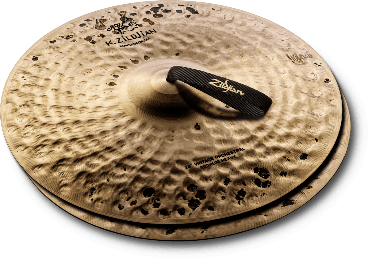 18" K CONSTANTINOPLE VINTAGE ORCHESTRAL MEDIUM HEAVY PAIR - K1122