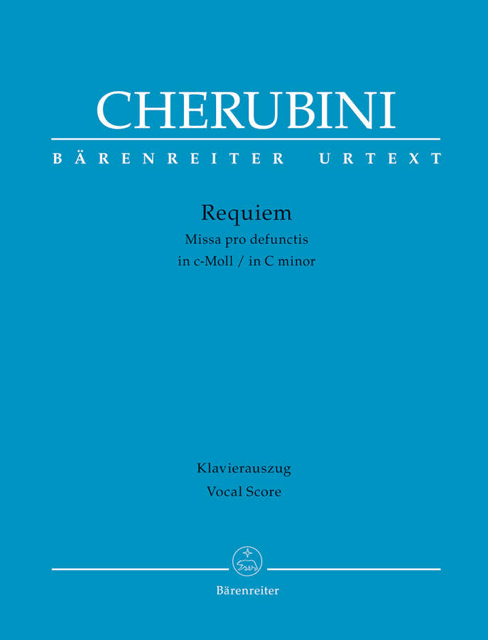 CHERUBINI L. - REQUIEM - VOCAL SCORE