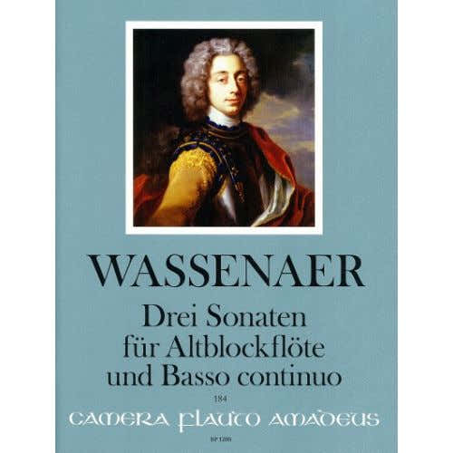 Wassenaer Unico - Drei Sonaten - Altblockflöte und Basso continuo