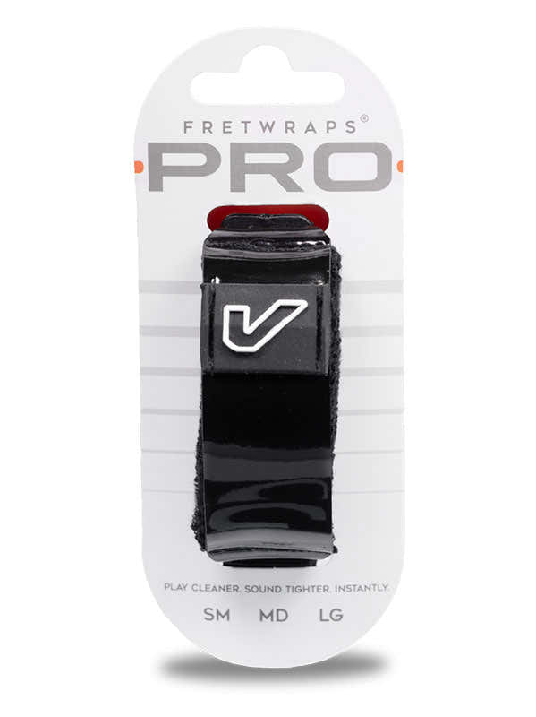 FretWraps Pro Schwarz - Mittel