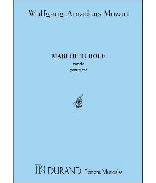 Durand MOZART - MARCHE TURQUE - PIANO