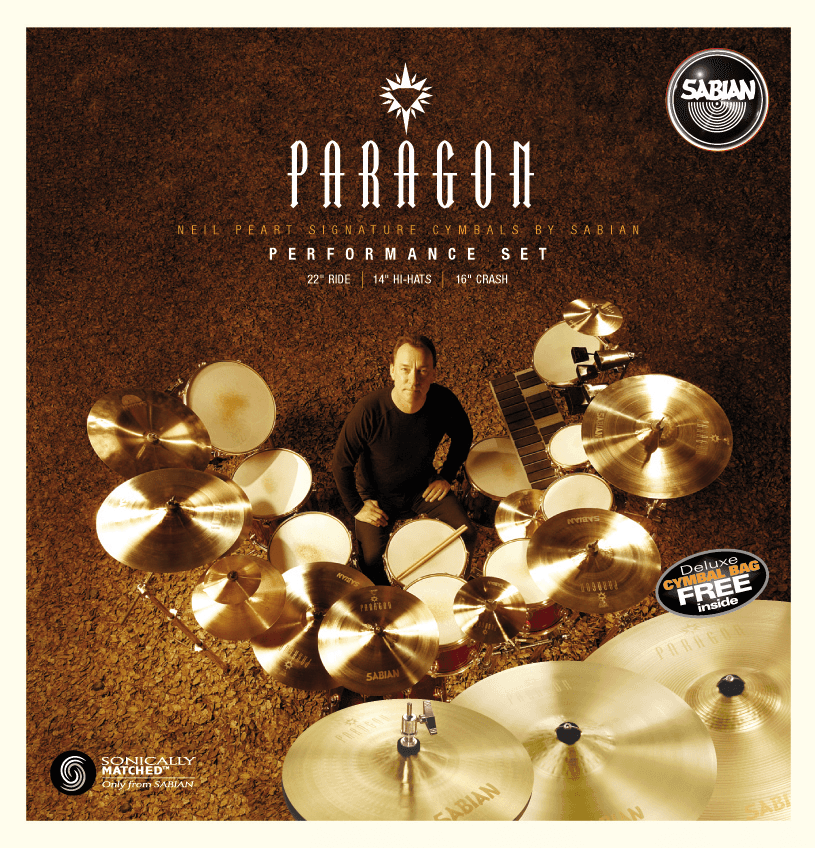 NP55N - Pack Neil Peart Paragon Performance +9 TAGE PROBETEST DRUMEO