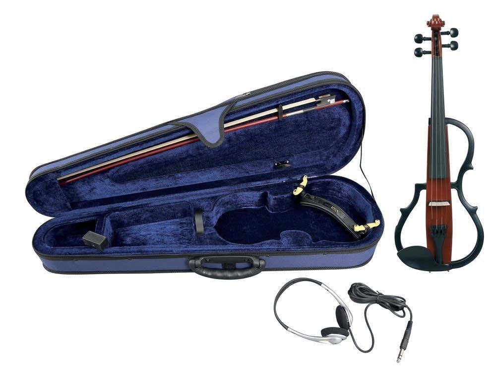 Elektrische Violine 4/4 - Rotbraun