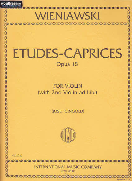 Wieniawski - Etüden-Capricen Op.18