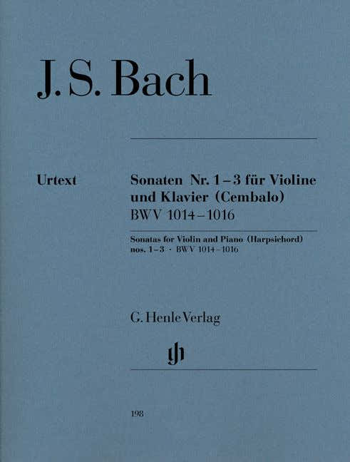 Bach J.S. - Sonatas For Violin And Piano (harpsichord) 1-3 BWV 1014-1016