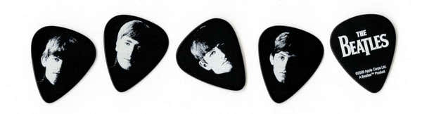 Beatles Gitarrenplektren Meet The Beatles 10er-Pack Extra stark