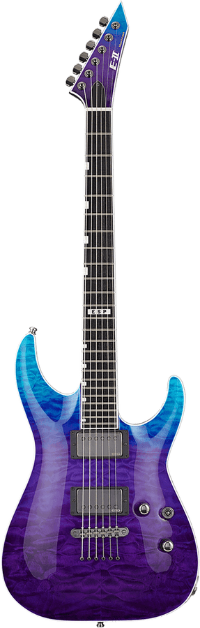 E-Ii Standard Electric Guitars Horizon Nt-Ii Dimming Purple Blue
