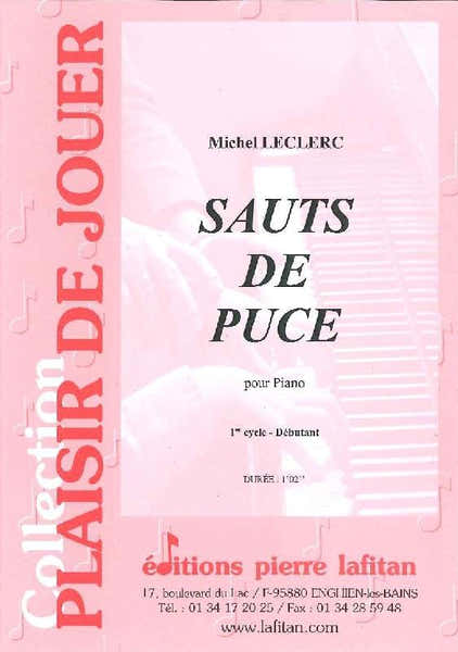 Leclerc Michel - Sauts De Puce - Piano