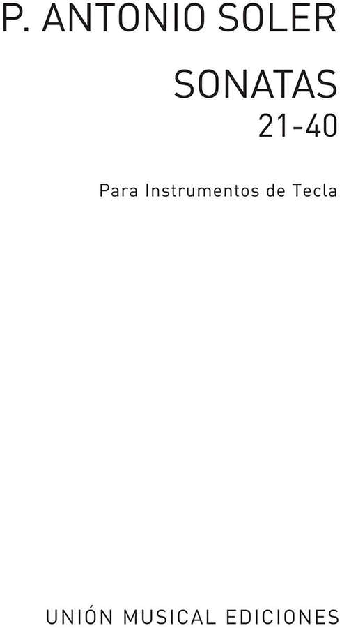 Sonatas Volume 2 (No.21 - 40)