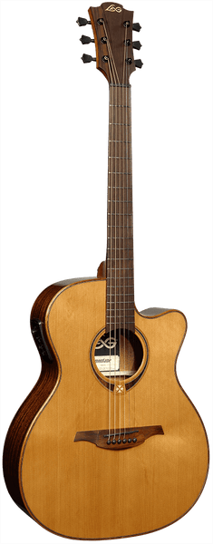 Lâg Tramontane T118ASCE Auditorium Slim Cutaway Elektro