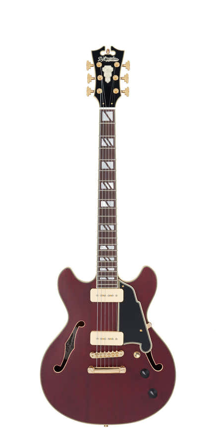 Deluxe Mini DC Seidenmatt Transparent Weinrot