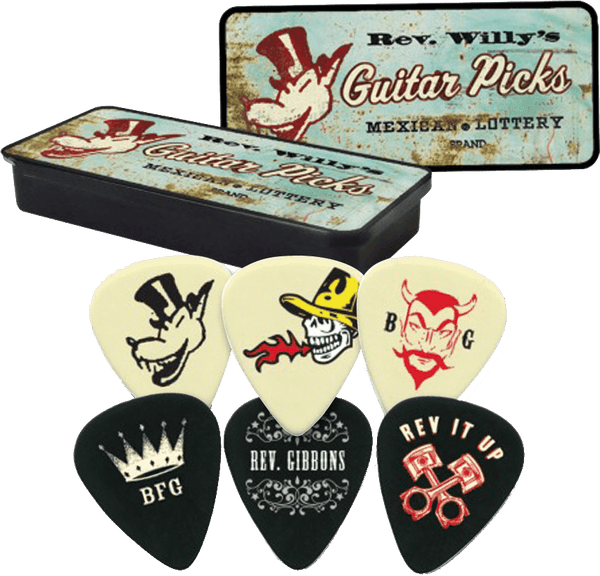 Dunlop 6 x Leicht Reverend Willy Dose
