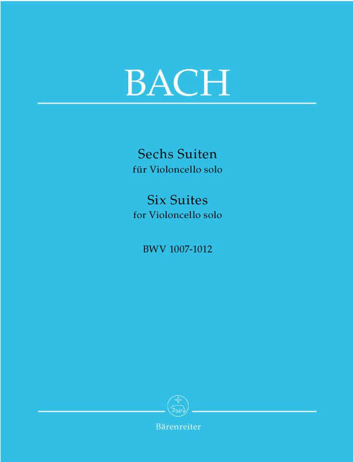 6 Suites BWV 1007-1012 Violoncelle - Bach
