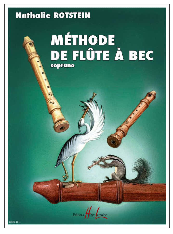 Méthode De Flute A Bec Soprano - Rotstein-Reguis