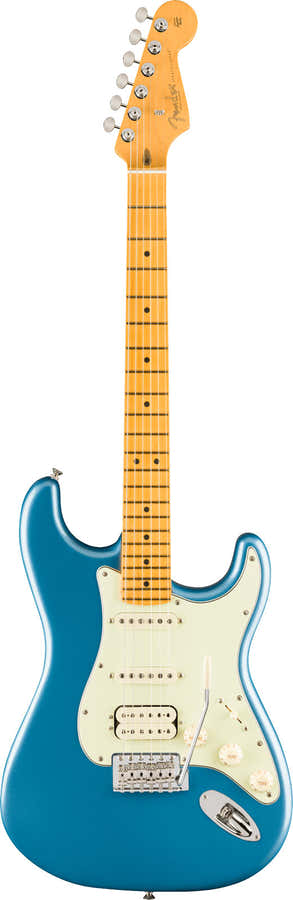 American Professional Classic Stratocaster HSS MN Faded Lake Placid Blue - BLAGER