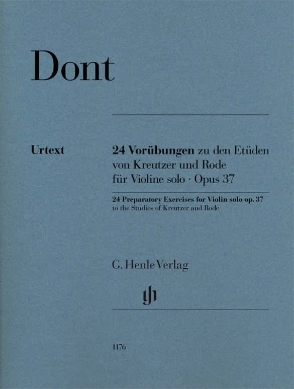Dont Jakob - 24 Exercices Preparatoires Op.37 - Violon Solo