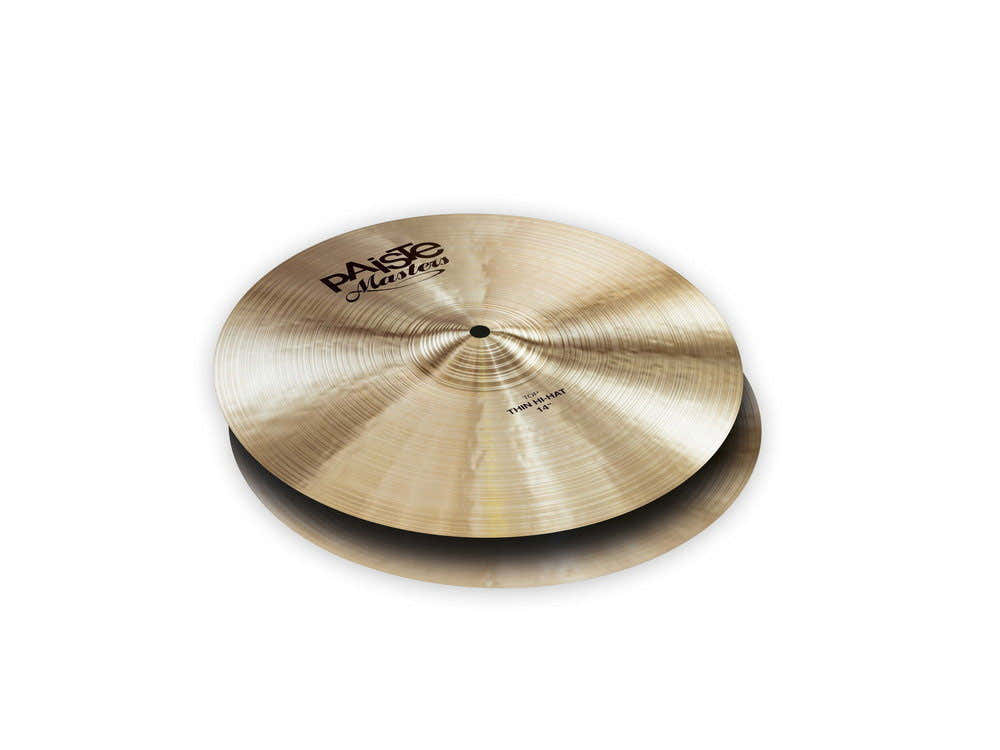 HIHAT BECKEN MASTERS 14" THIN