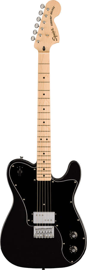 Esquire Dlx Paranormal Mn Metallic Schwarz