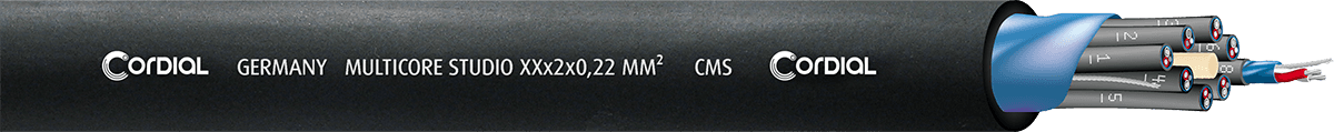 Multipair-Kabel 8 Paare 2X 0,22Mm - 35 M