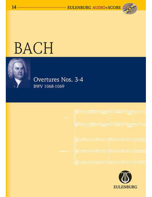 BACH J.S. - OVERTURES NOS. 3-4 BWV 1068-1069 - ORCHESTRA
